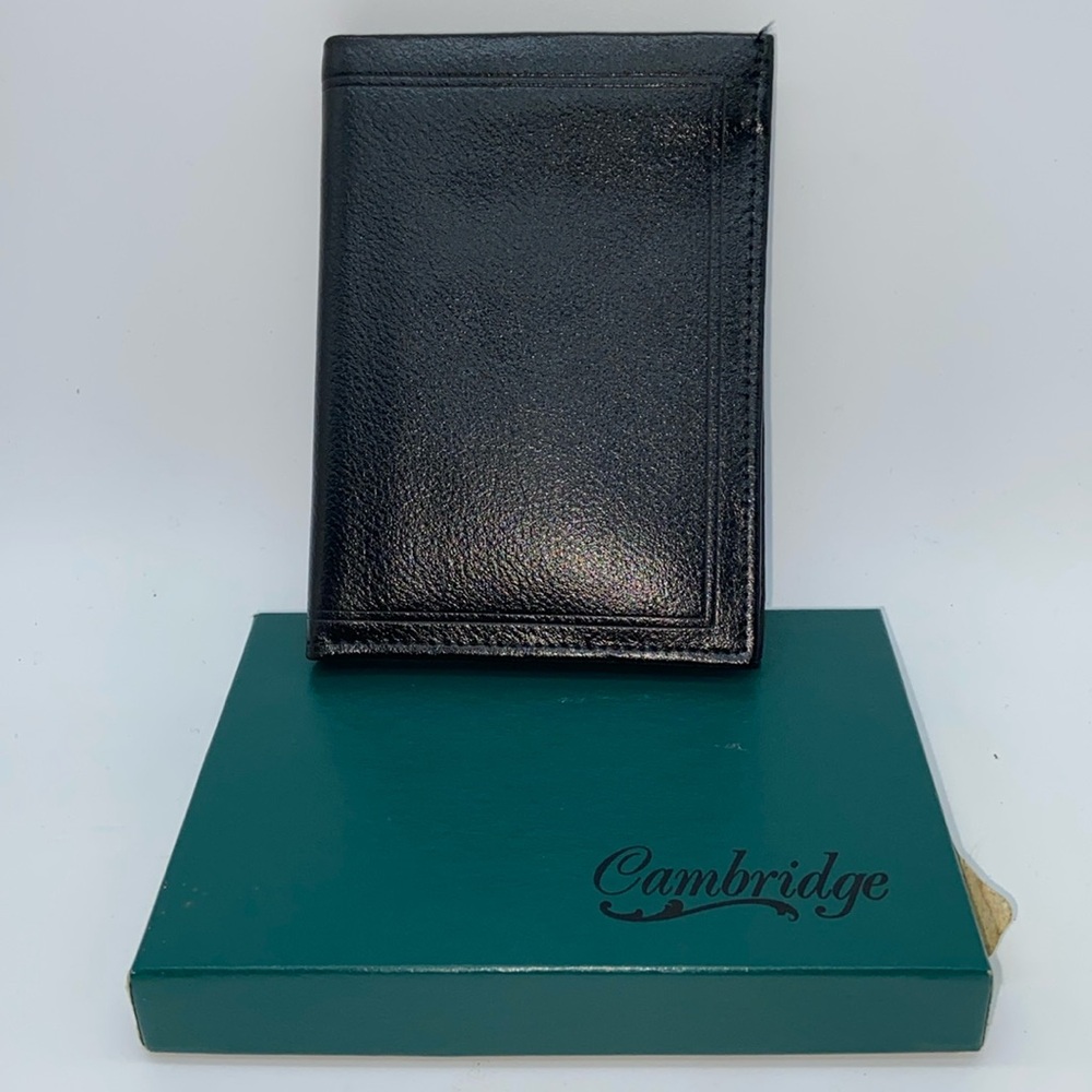 Buxton Genuine Leather Men’s Billfold Wallet Black